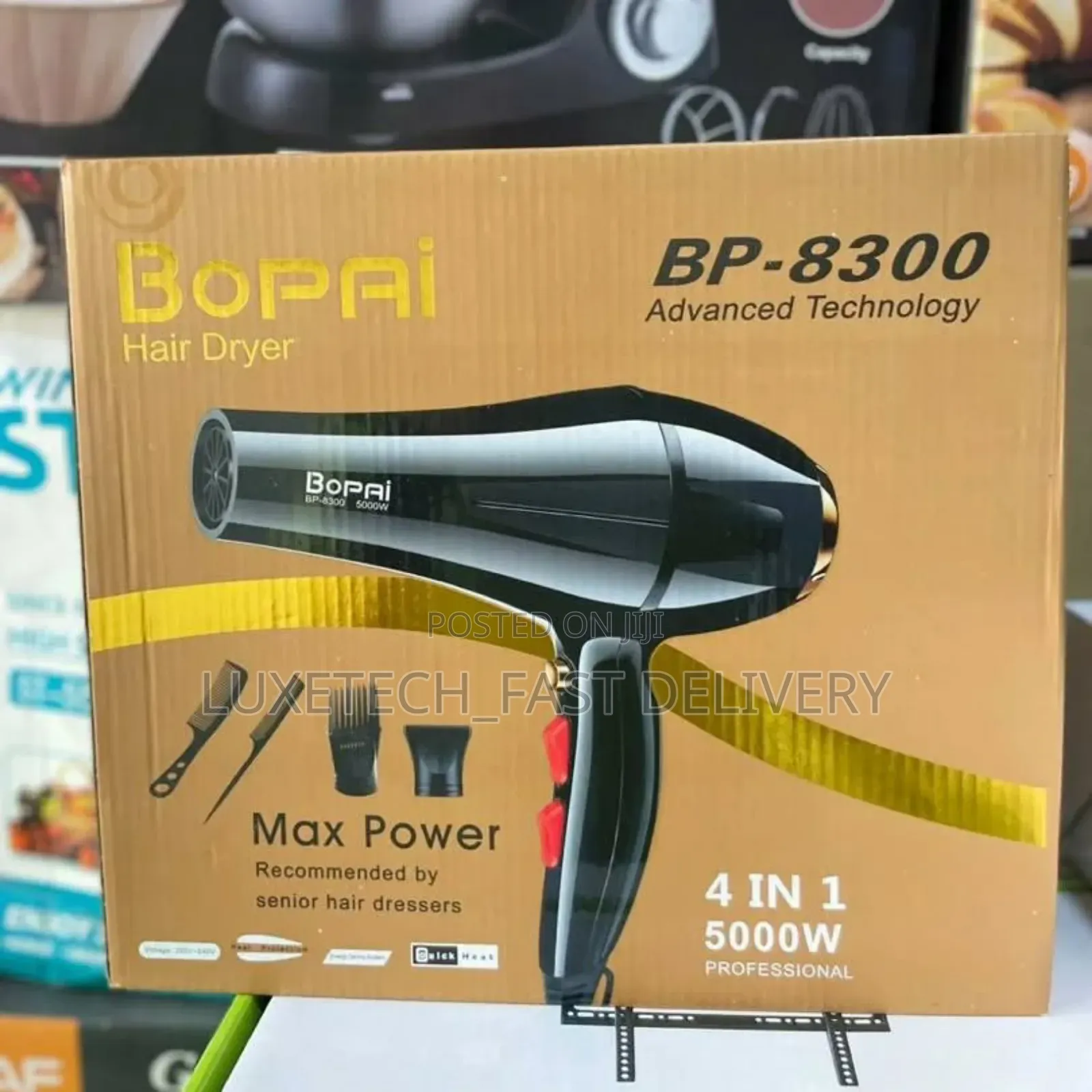 Bopai Bp-8300 Hair Dryer 4 in 1 With Advanced Technology