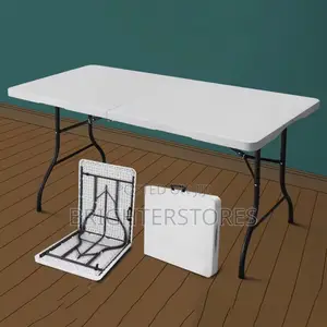 Folding White Table With 150cm Available