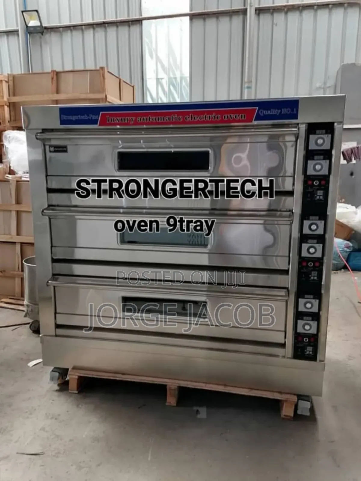 Strongertech Brand, 9-Tray Electric Oven, for Baking.