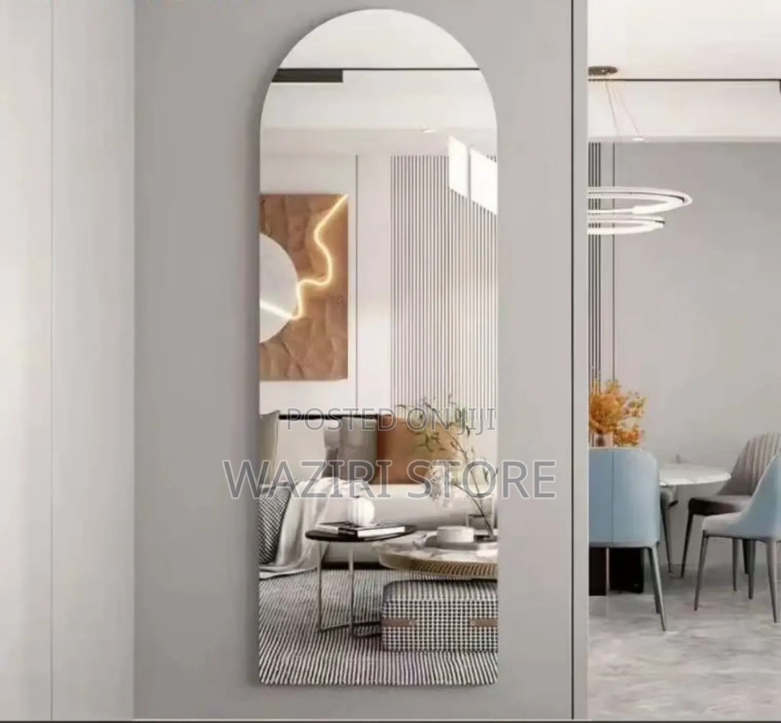 Wall Sticker Mirror Size120*40cm