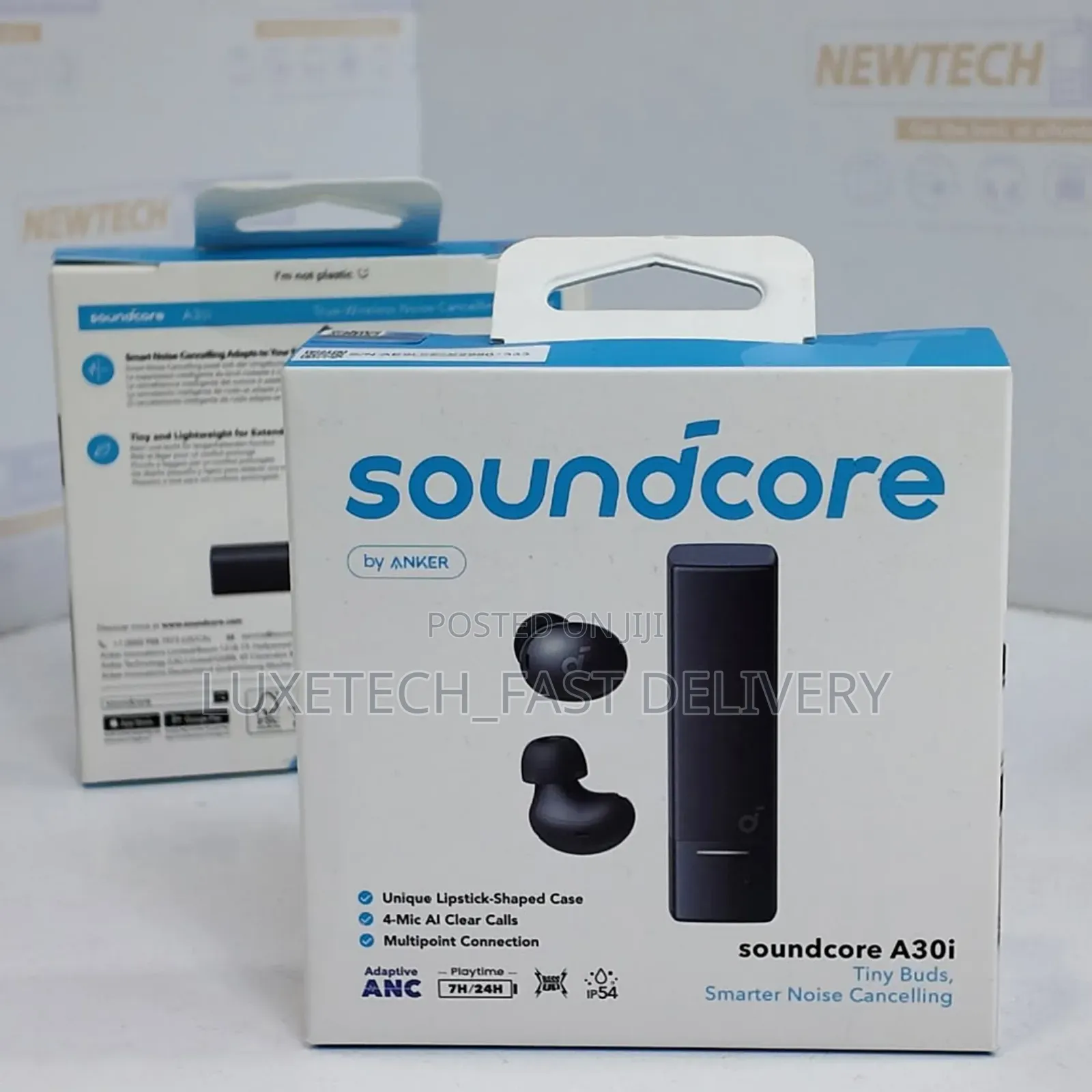 Soundcore A30i by Anker Smart Noise-Canceling Earbuds