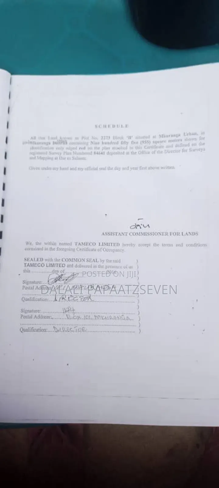 Eneo Lenye Ukubwa Wa Heka 6 Linauzw Bilion 1.5 Lipo Mkuranga