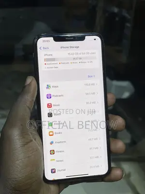Apple iPhone XS Max 64 GB Black