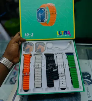 Double Smartwatch Ultra (Ina Saa Mbili)