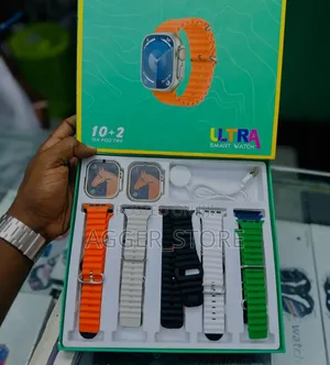 Double Smartwatch Ultra (Ina Saa Mbili)