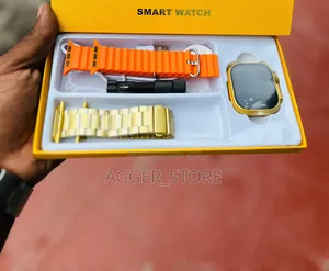V9 Ultra Max Smartwatch Original Golden Watch