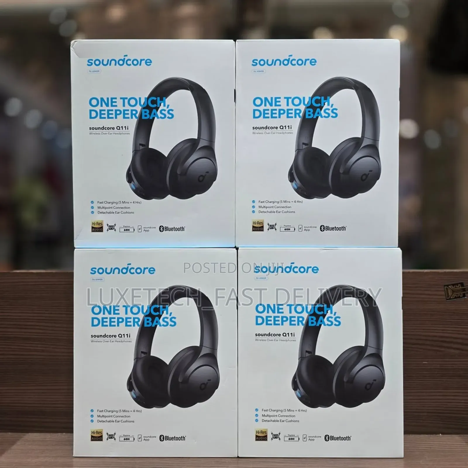 Anker Soundcore Q11i Wireless Over-Ear Bluetooth Headphones