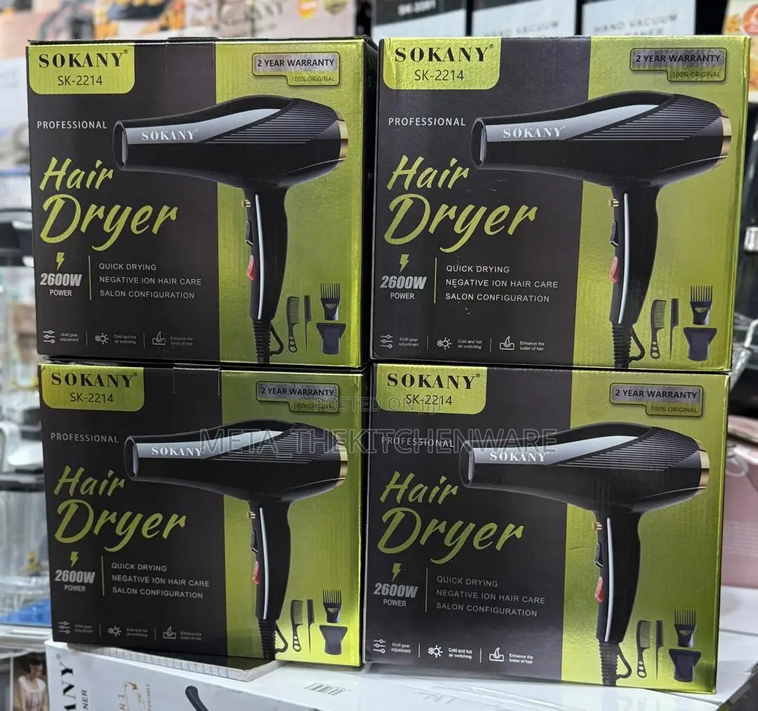 Sokany Hair Dryer 2600w