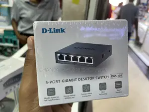 D-Link DGS-105 – 5-Port Gigabit Desktop Switch