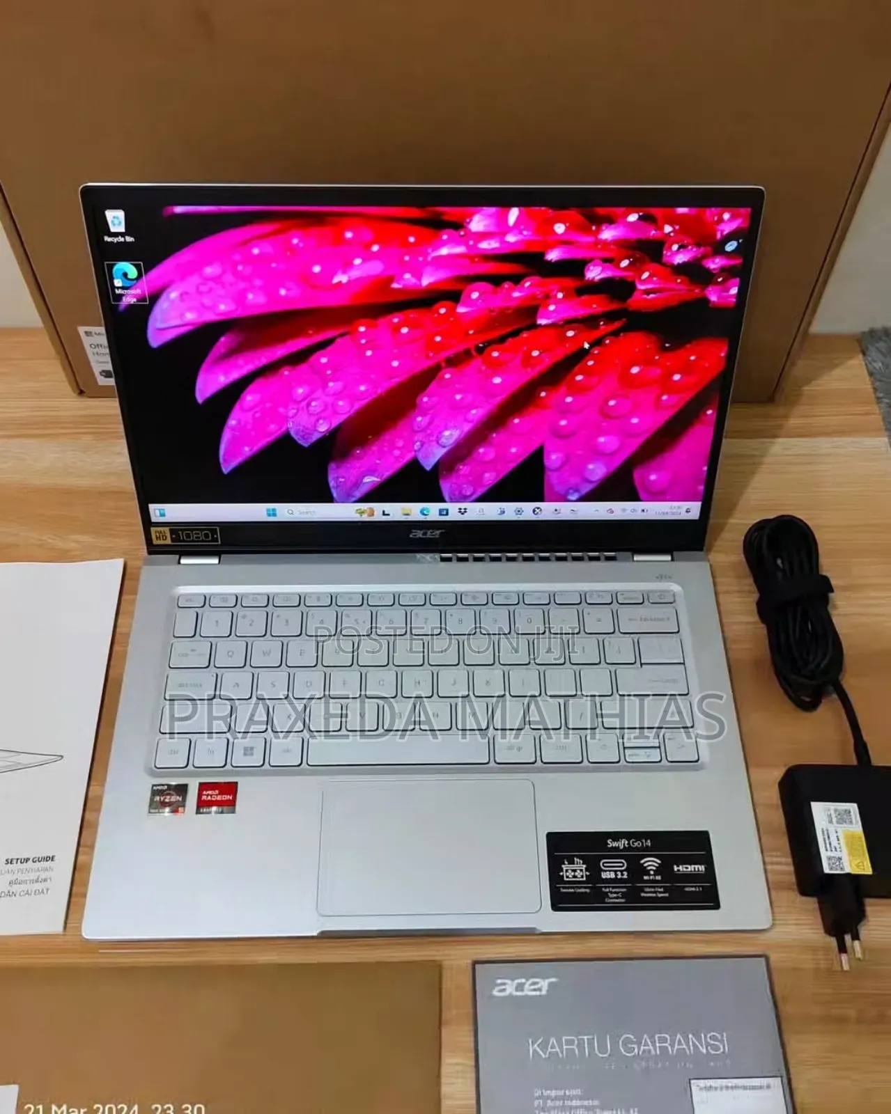 Laptop Acer Swift 3 8GB AMD Ryzen 5 SSD 512GB