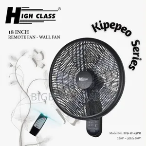 High Class Wall Remote Fan Inch 18