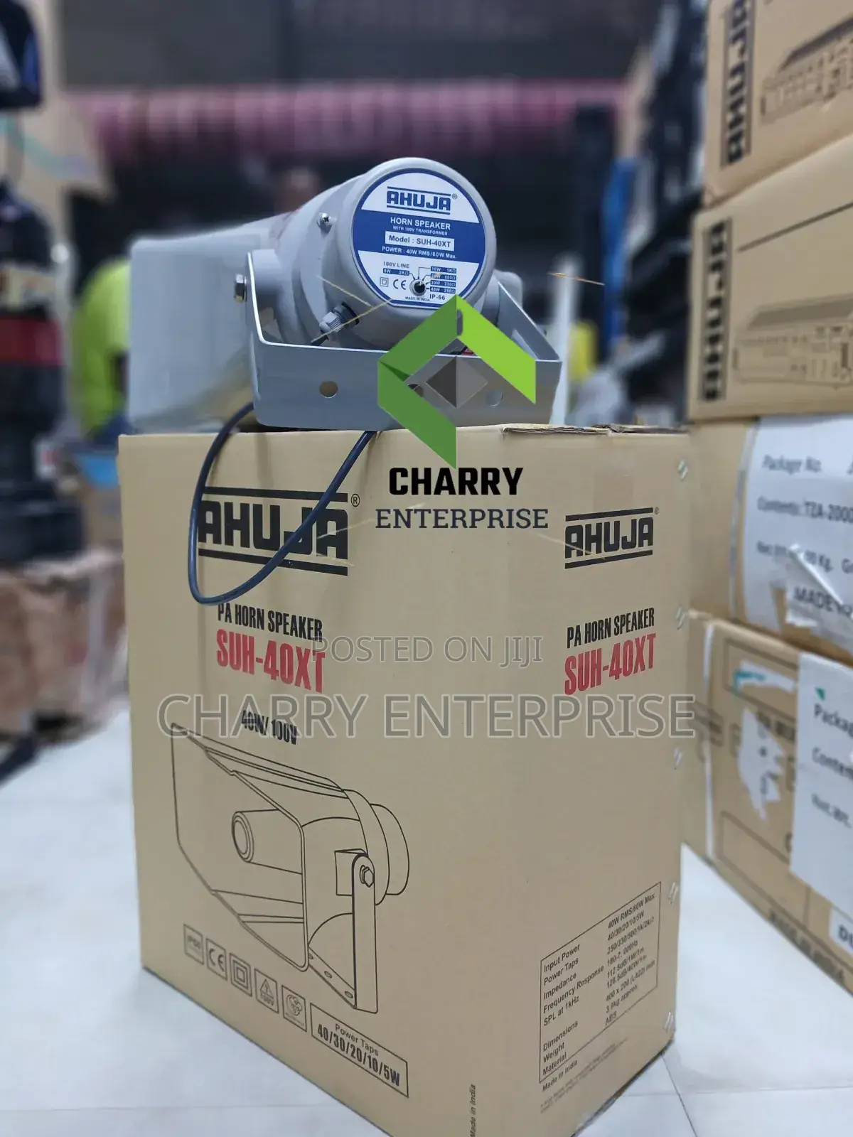 Original Ahuja Pa Horn Speaker Ya Motor 40w Transformer 100v