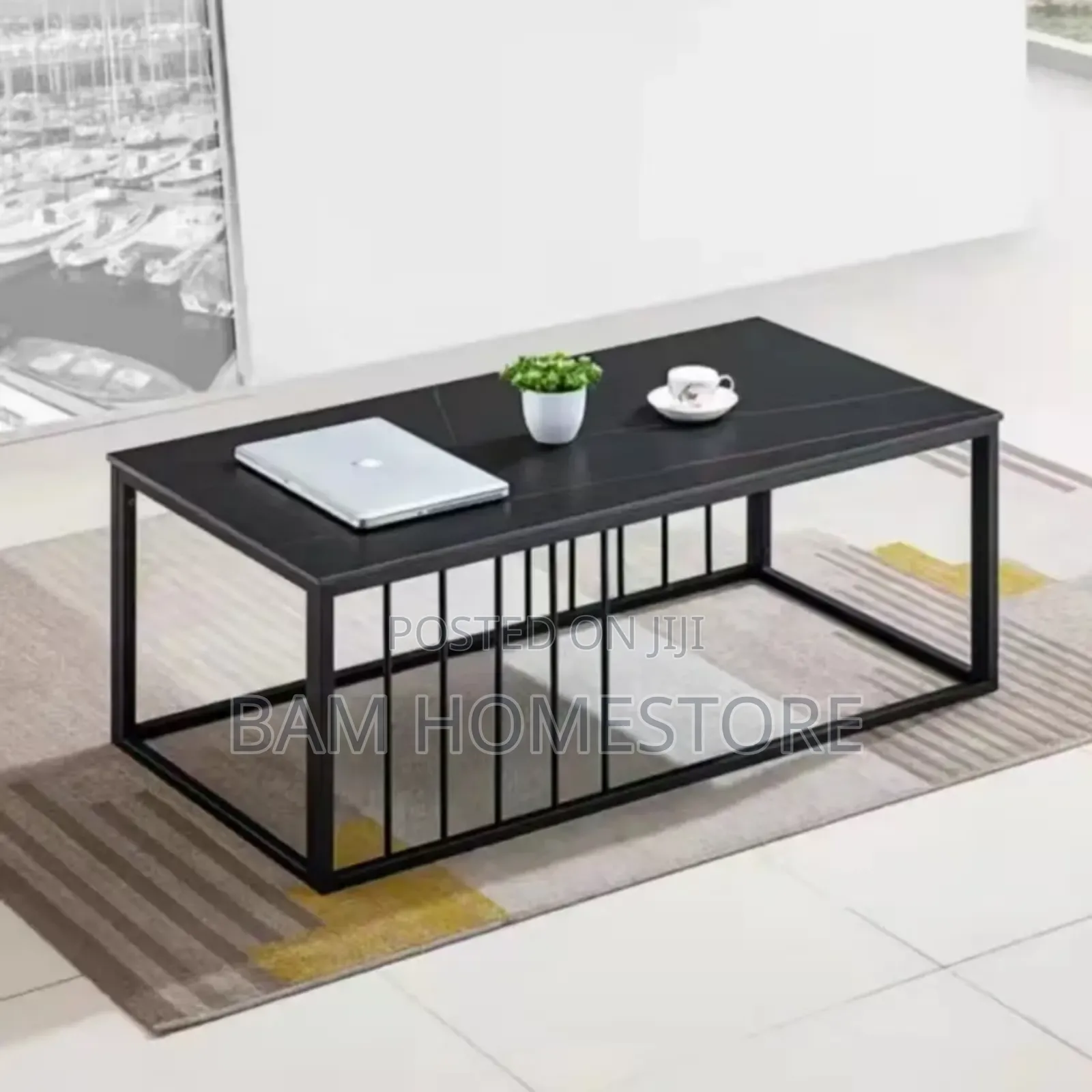 Classic Nordic Rock Square Coffee Table