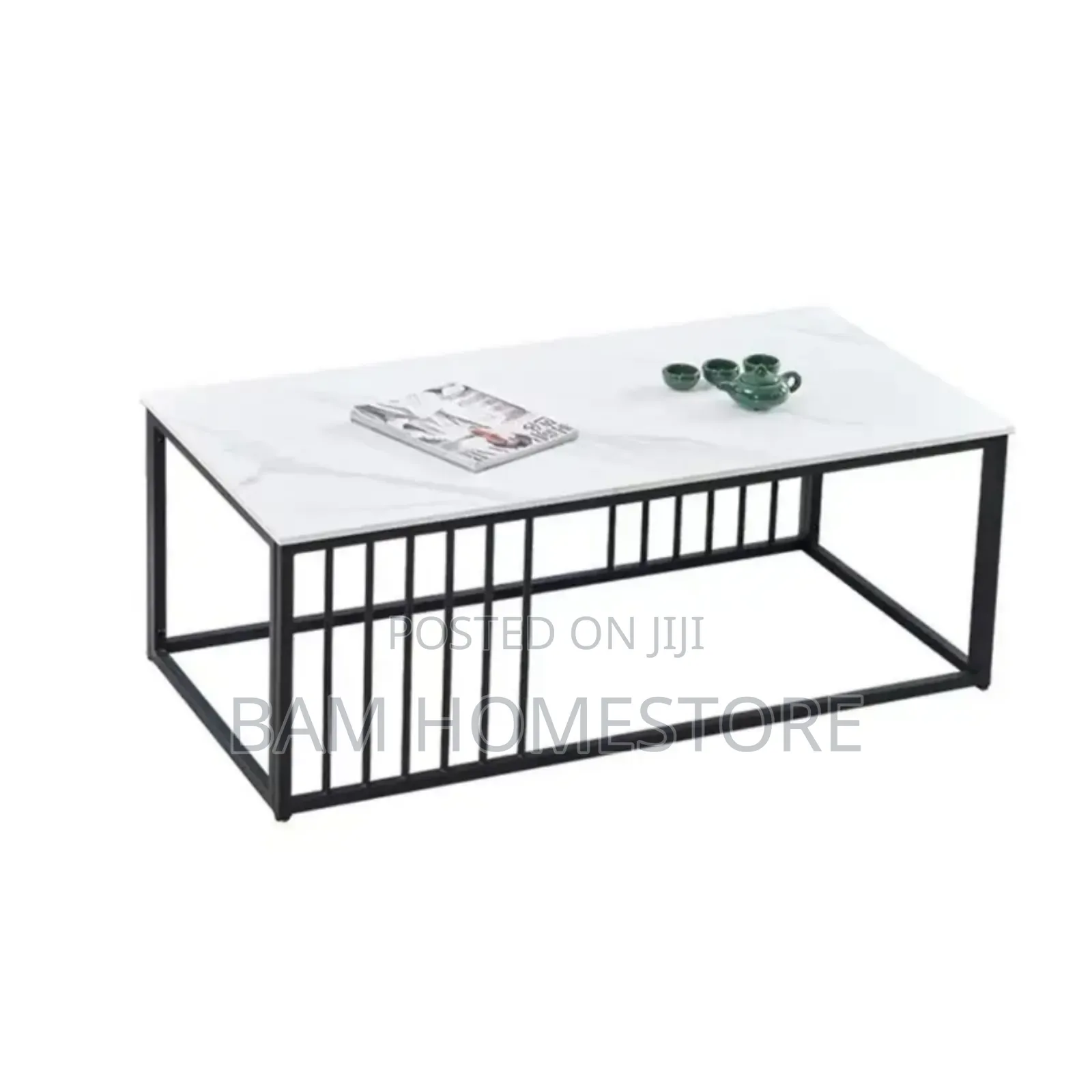 Classic Nordic Rock Square Coffee Table