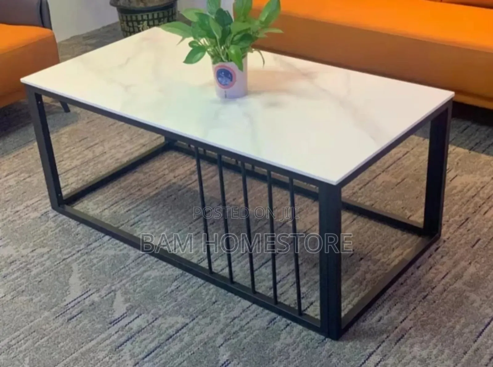 Classic Nordic Rock Square Coffee Table