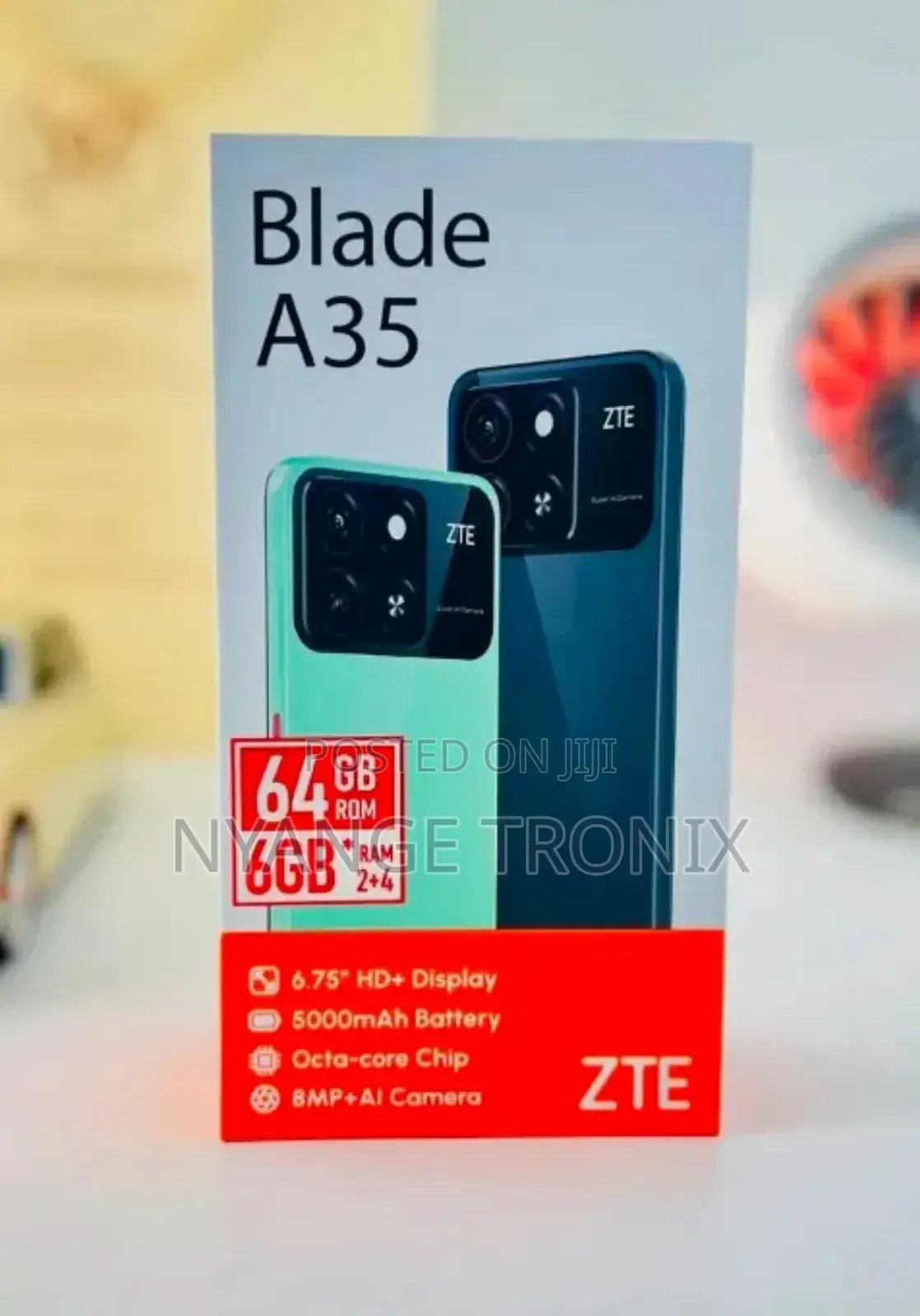 New ZTE Blade A35 64 GB Black