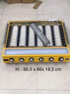 6 Burners Stainless Steel Portable Gas Burner