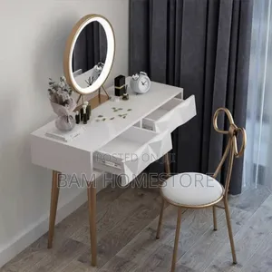 Classic Turkish Dressing Table (Mirror With Lights)