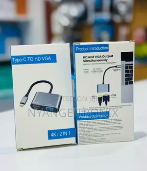 Type C to Hdmi Vga Output