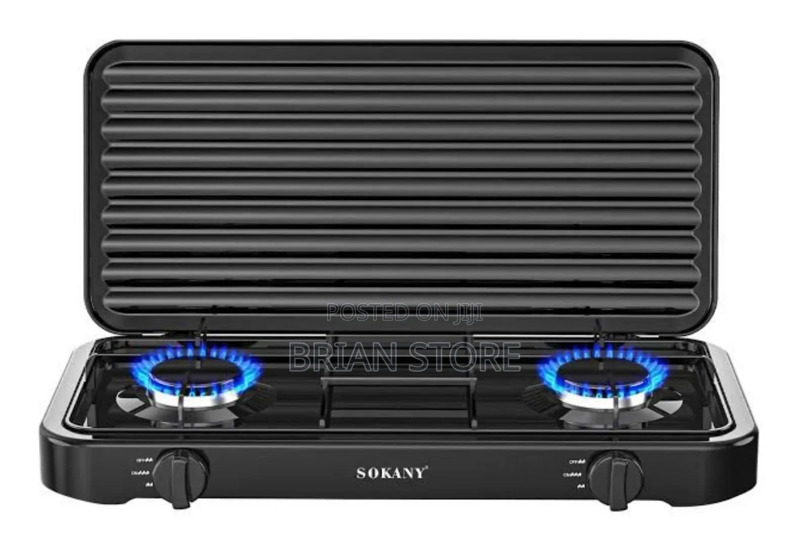 Sokany Gas Cooker With Cover(Jiko La Gesi Lenye Mfuniko)
