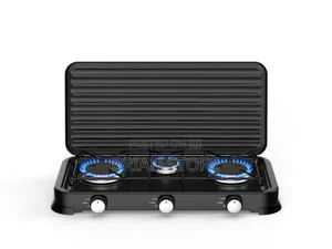 Sokany Gas Cooker 3 Plates(Jiko La Gesi Plate 3 Yenye Mfunko