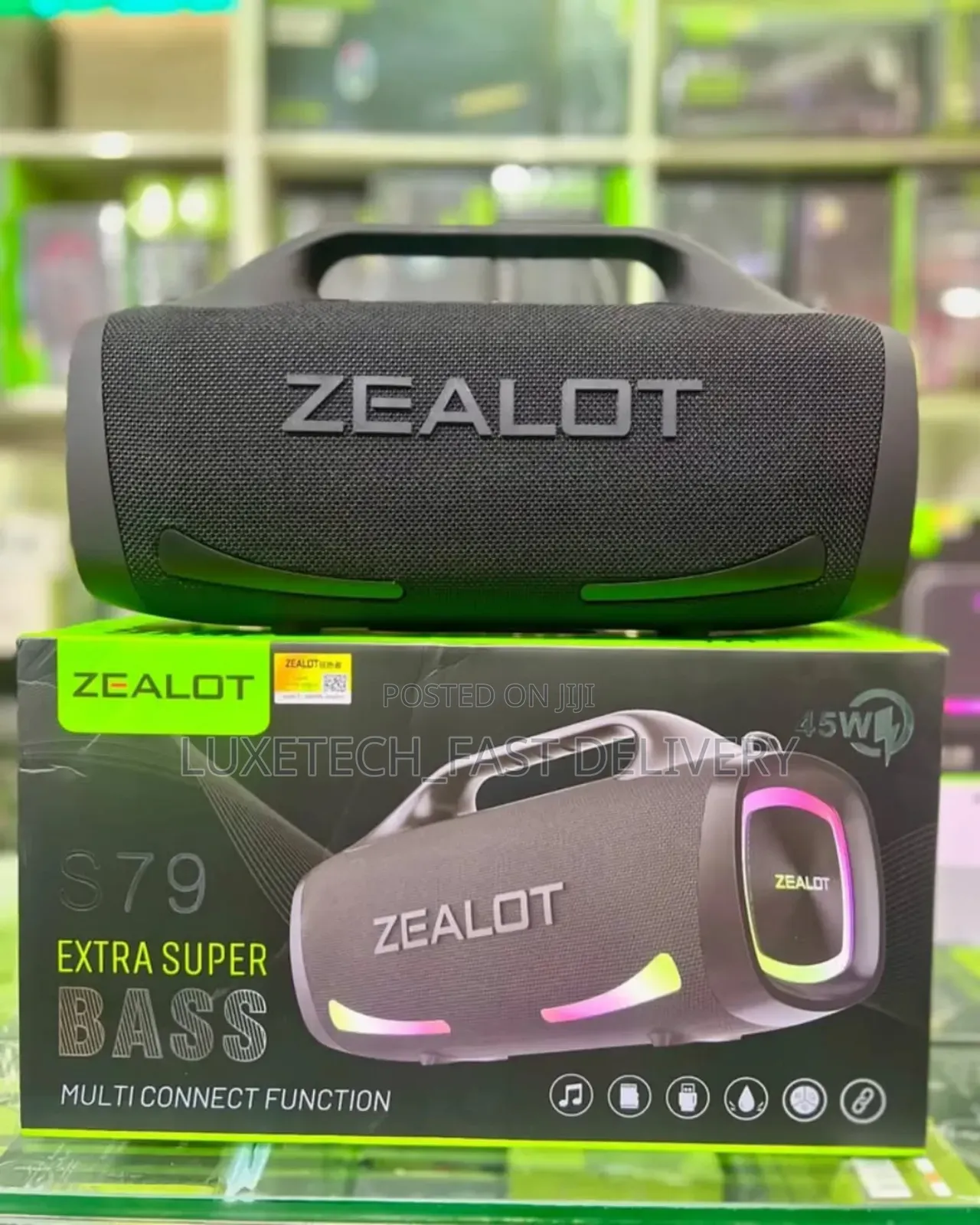 Zealot S79 Bluetooth Speaker Outdoor Subwoofer 100w