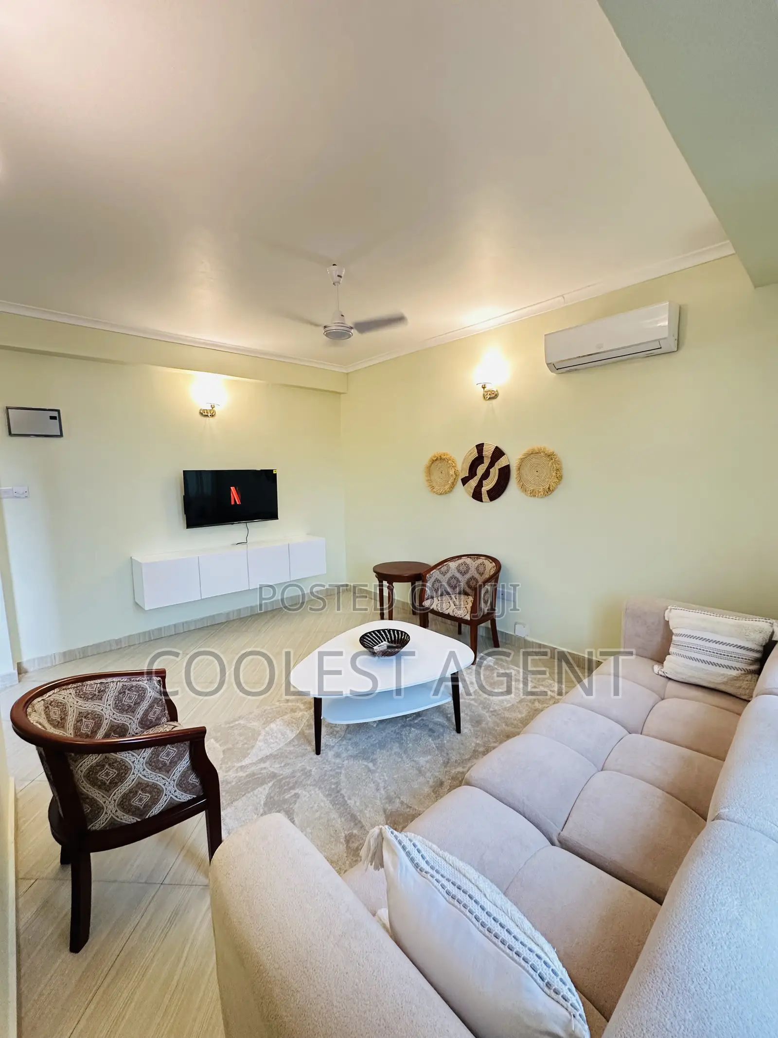 Furnished 1bdrm Apartment in Coolest Estate, Mikocheni for rent