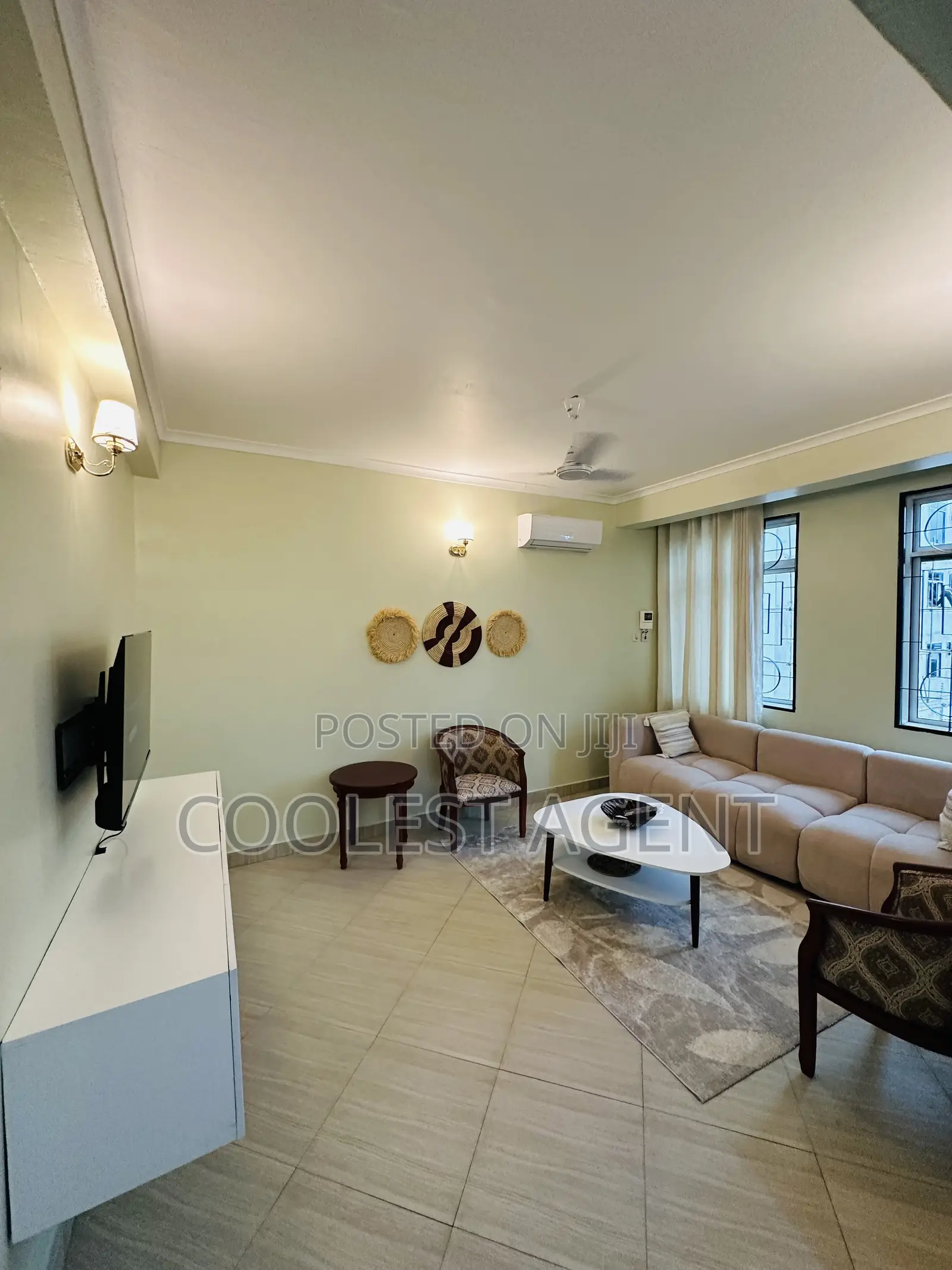 Furnished 1bdrm Apartment in Coolest Estate, Mikocheni for rent