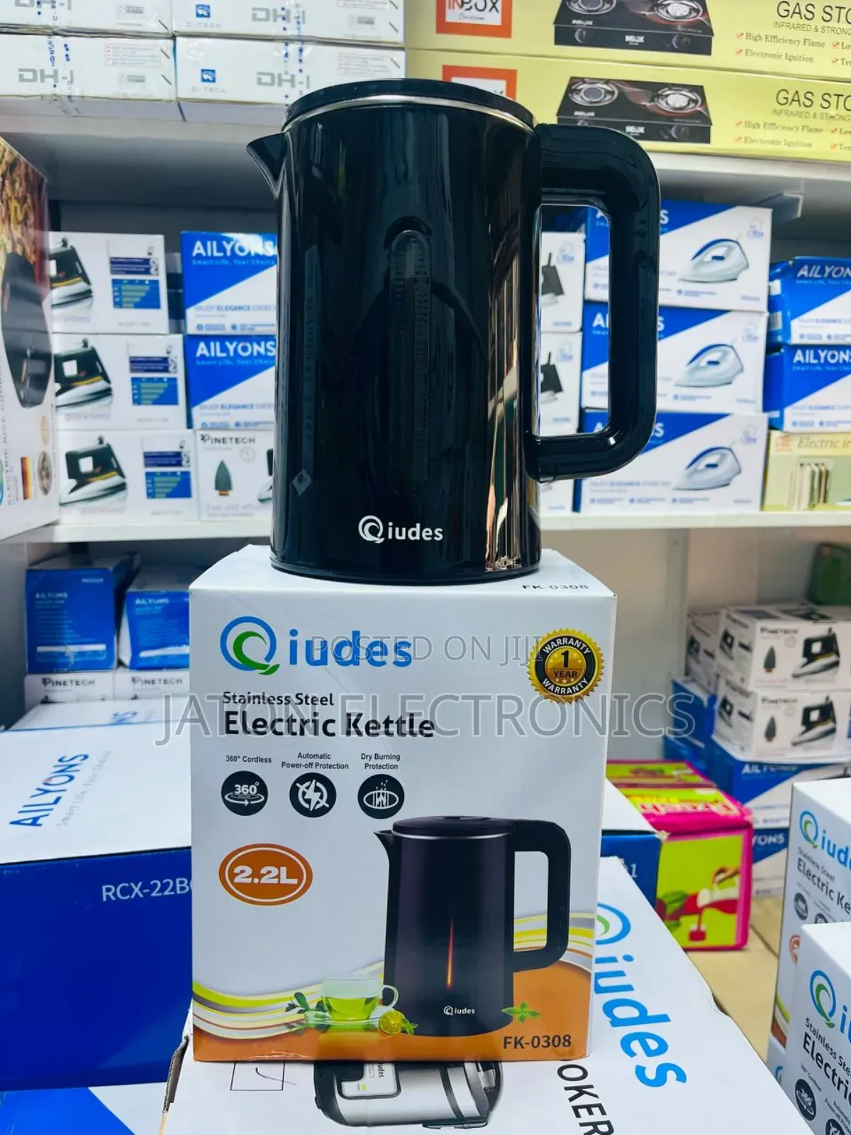 Qiudes Kettle 2.2l