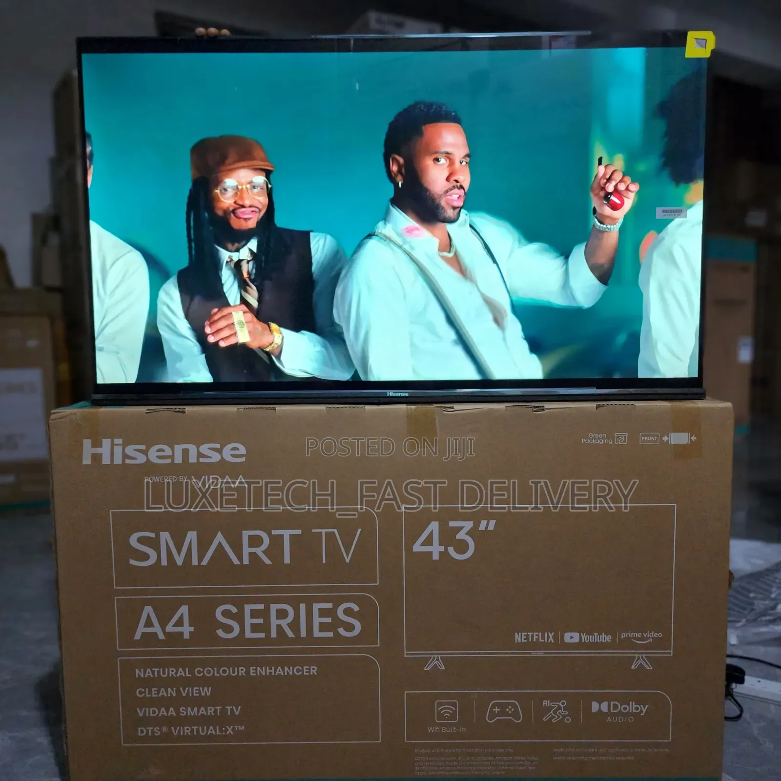 Hisense 43 Inches Smart TV A4 Series