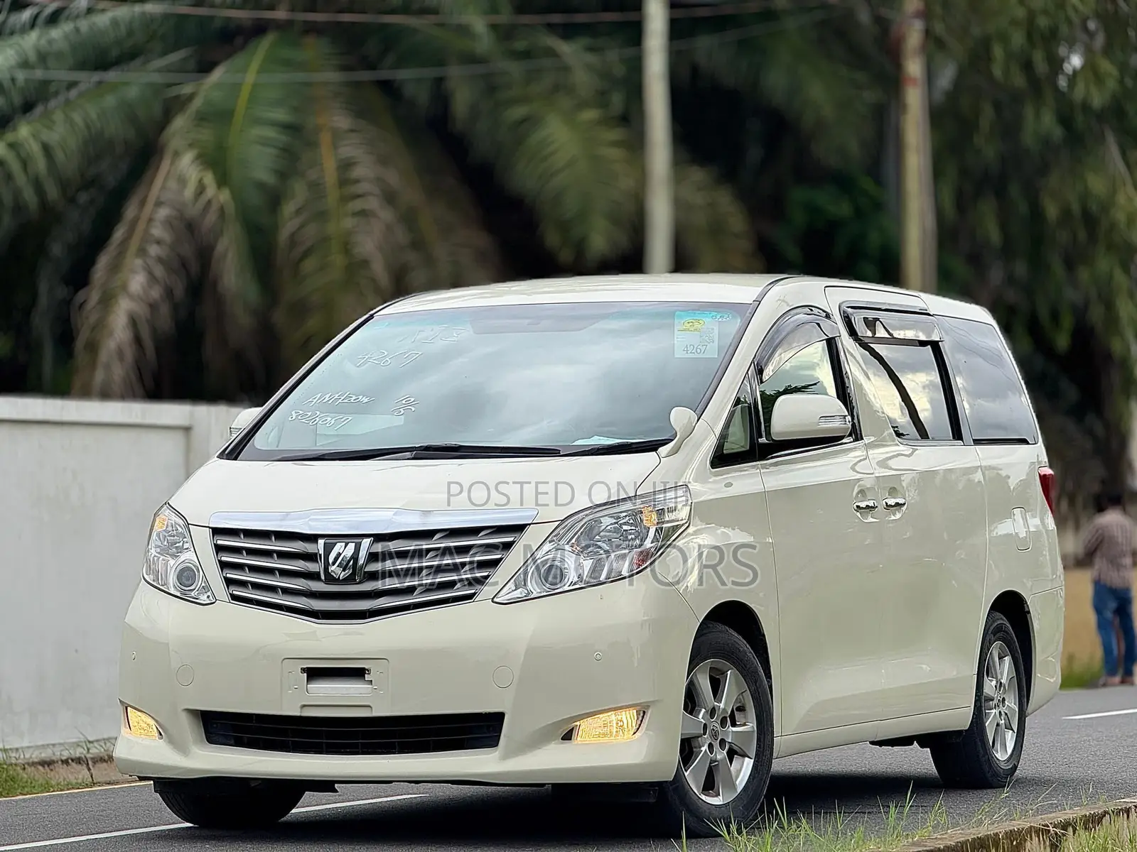 Toyota Alphard 2008 Pearl