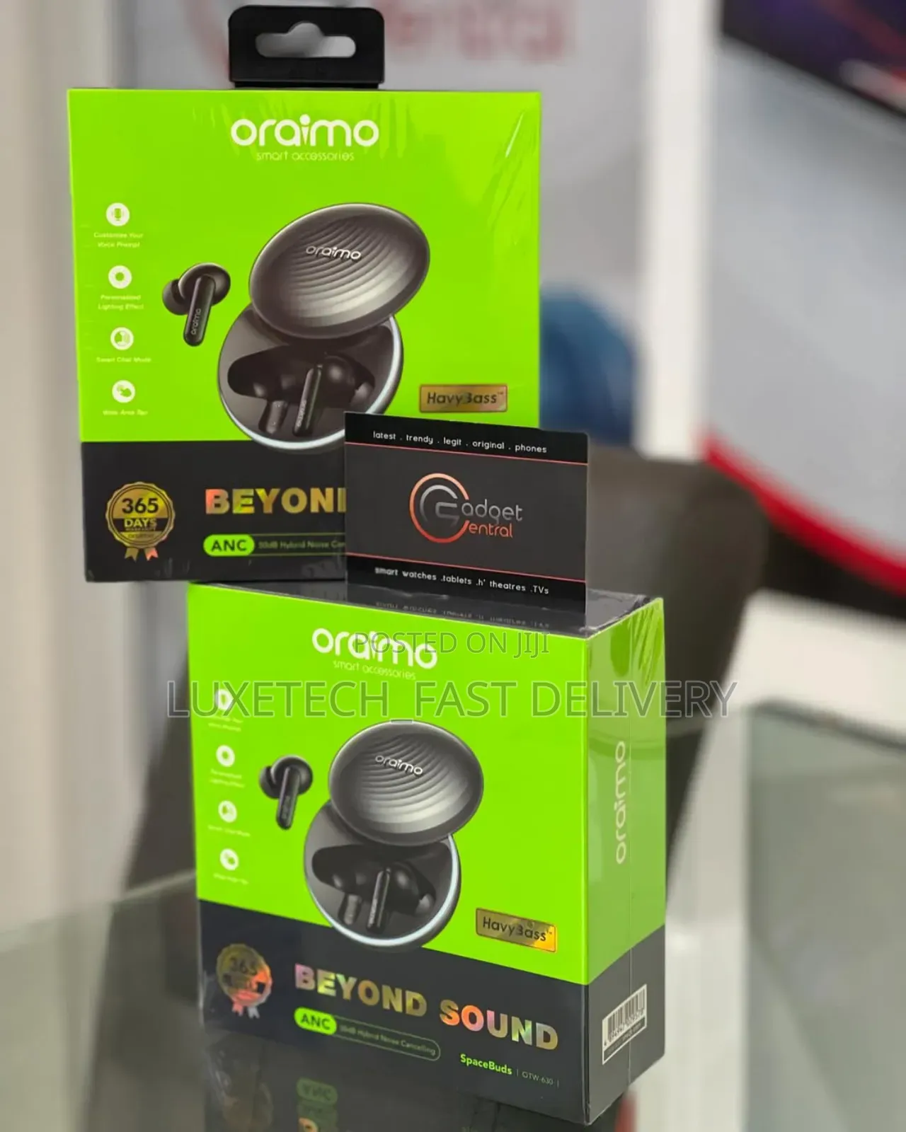 Oraimo Spacebuds Hybrid Anc True Wireless Earbuds Customized