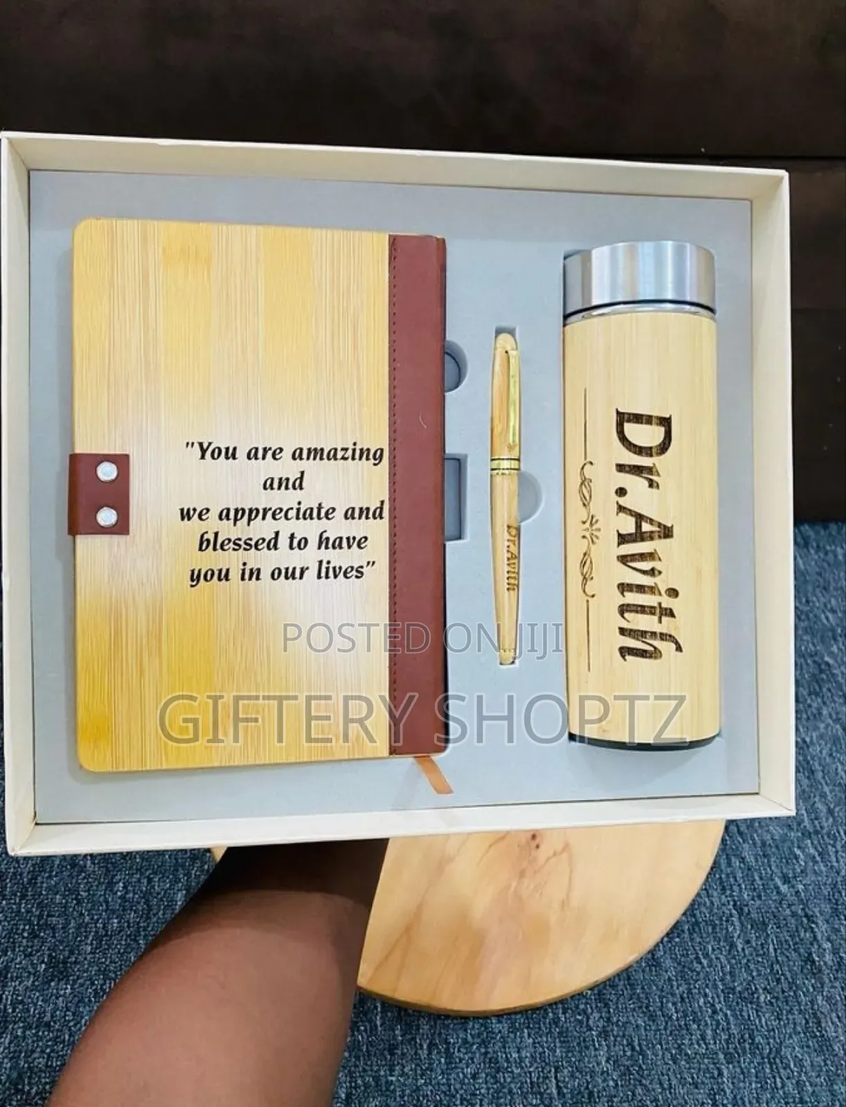 Bamboo Cooperate Gift Set (3 In 1)