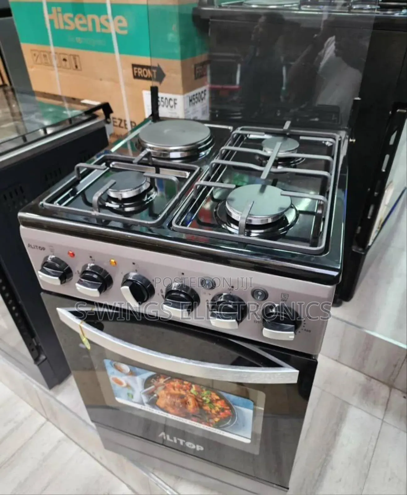 Altop Gas Cooker 50x50cm