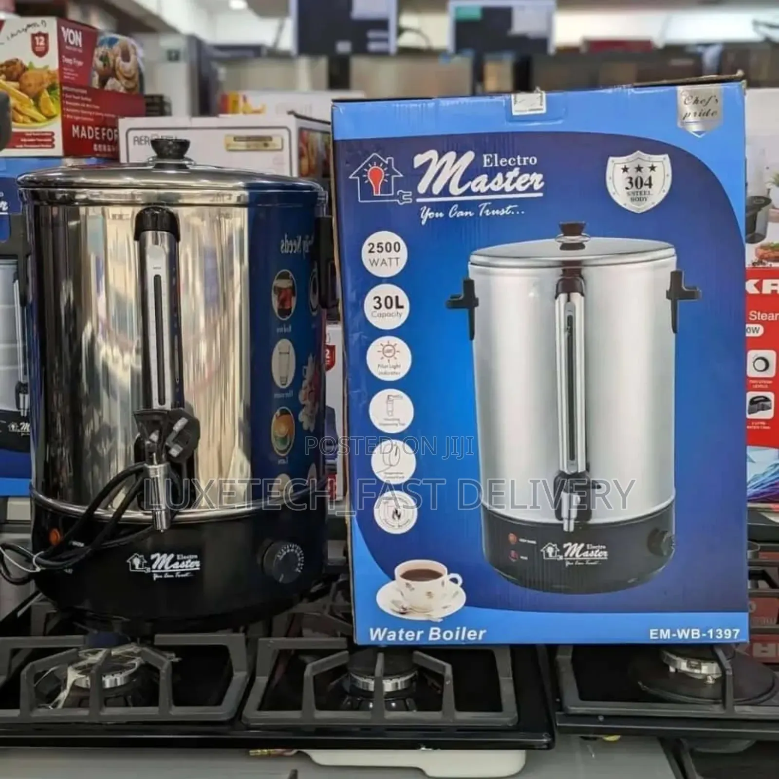 Electro Master Water Boiler 30l