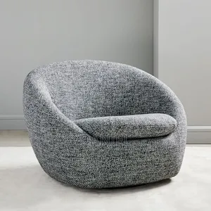Single Sofa Seat Grey Color