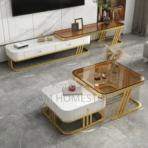 Elegant Coffee Table Set 2 in 1