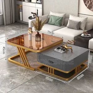 Elegant Coffee Table Set 2 in 1