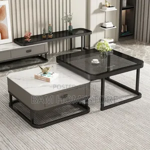 Modern Coffee Table Set 2 in 1 (70+60cm)