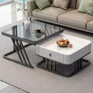 Modern Coffee Table Set 2 in 1 (70+60cm)