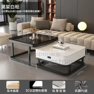 Coffee Table With the Storage Drawer