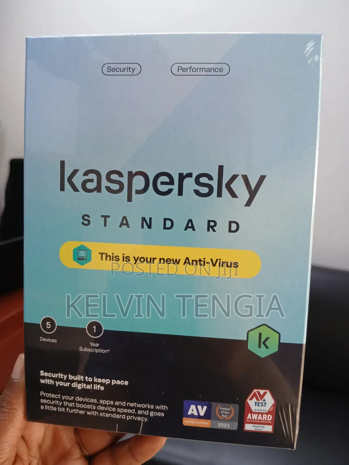 Kaspersky Antivirus, 5 Devices