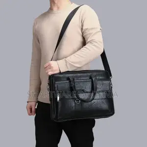Practical Pu Leather Shoulder Crossbody Bag Laptop Bag
