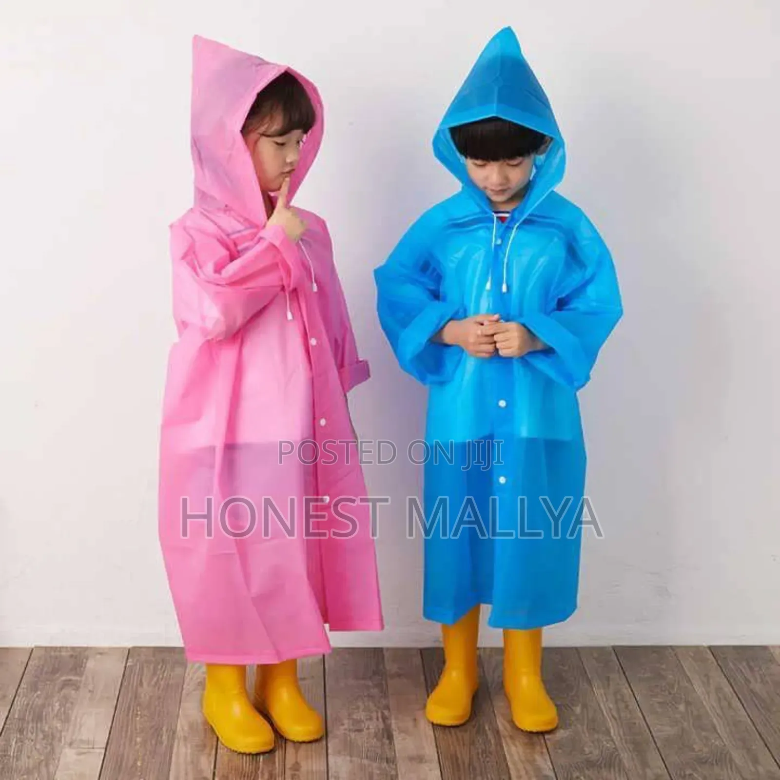 Unisex Kids Rain Coats