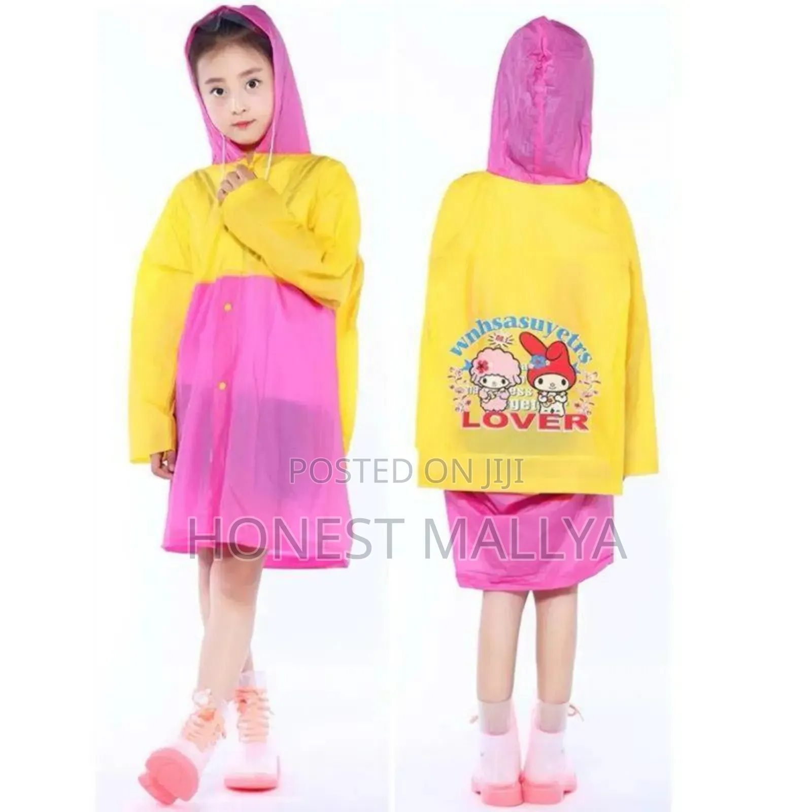 Unisex Kids Rain Coats