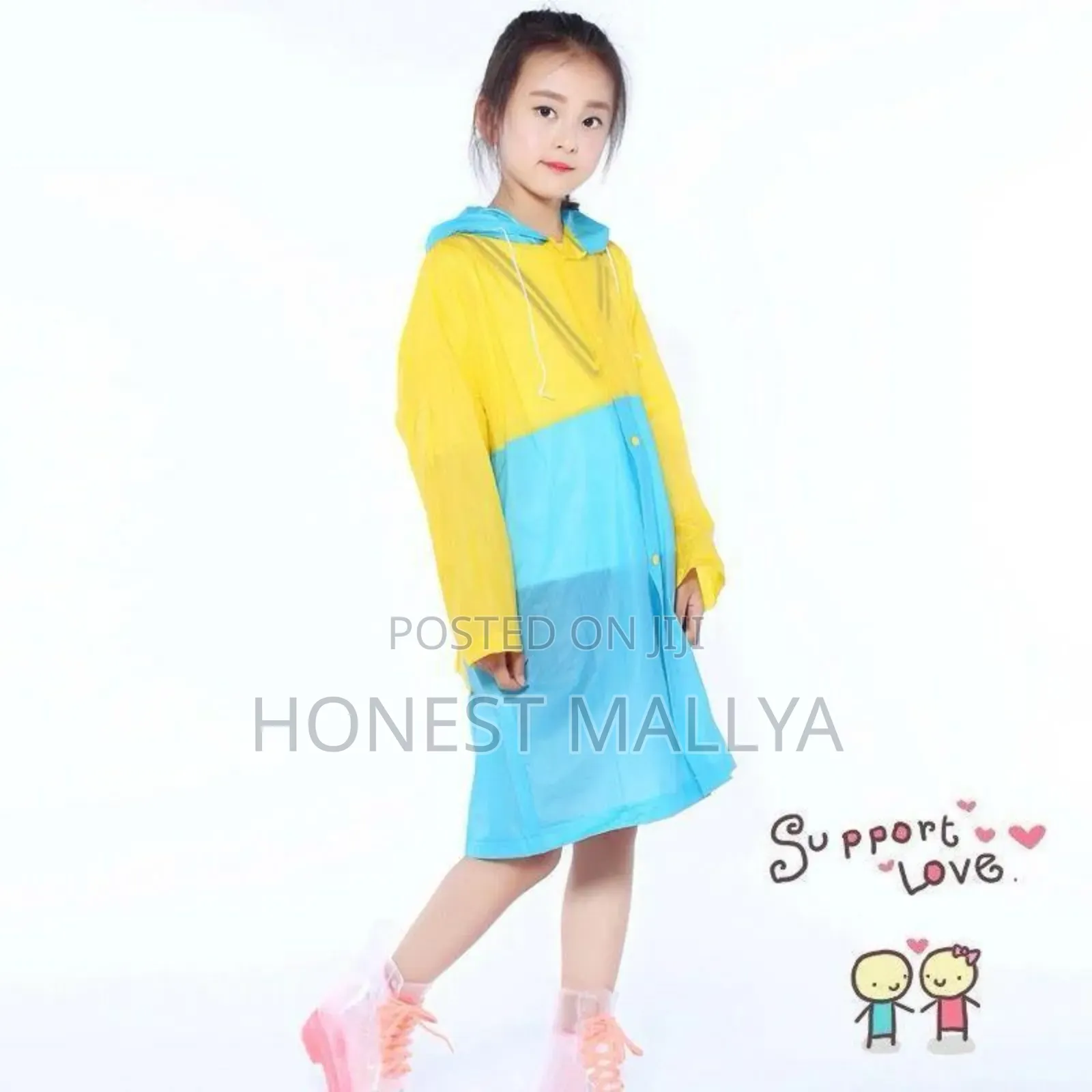 Unisex Kids Rain Coats