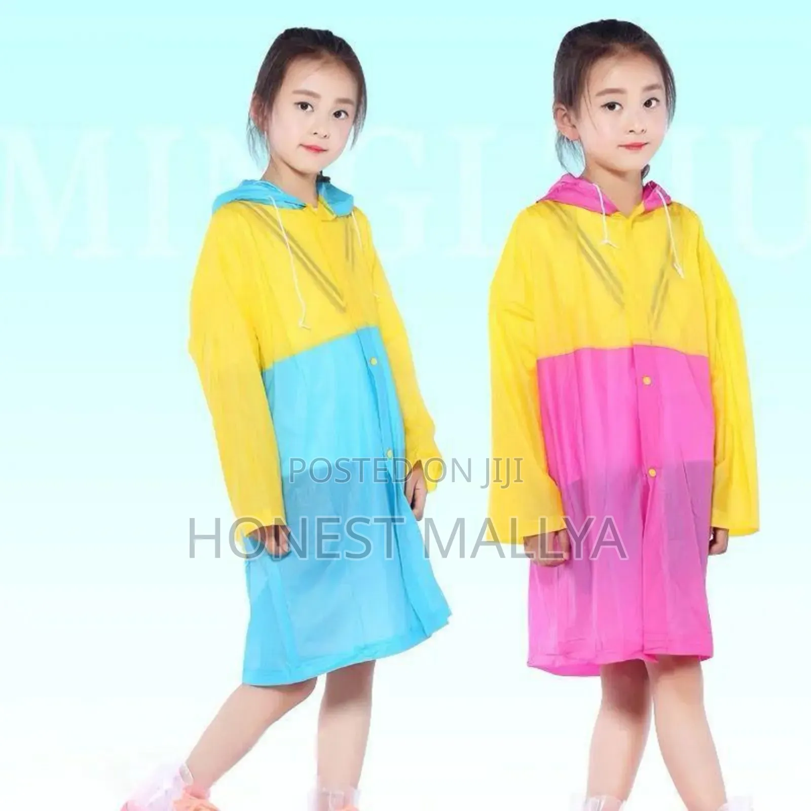 Unisex Kids Rain Coats