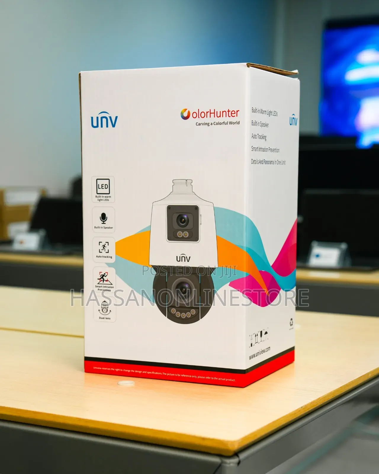 Unv Ipc94144sfw-X25-F40c PTZ 4mp Duallens X25 Color Ir Image