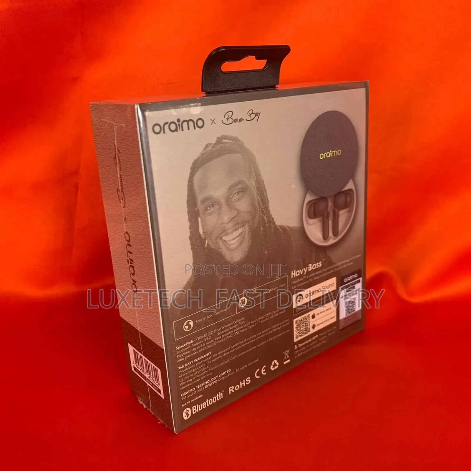 Oraimo Spacepods True Wireless Earbuds Tuned by Burna Boy