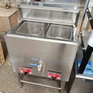 Gas Double Heavy Deep Fryer Cooker (Commercial)
